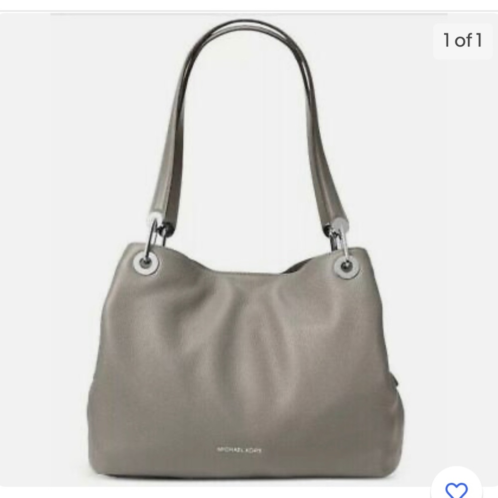 Michael Kors NWT. Pearl gray tote